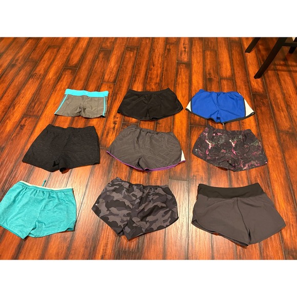 Bundle 9 Women's Athletic Shorts Running Gym medium Activewear Athletic Skirts - Picture 10 of 10